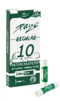 PURIZE Aktivkohlefilter, Regular, ø 9mm 10Stk.