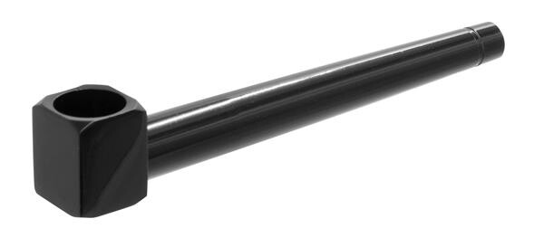 Messingpfeife, schwarz "KREFELDER"