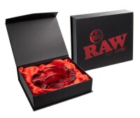 RAW Kristallglas Aschenbecher "Ruby"