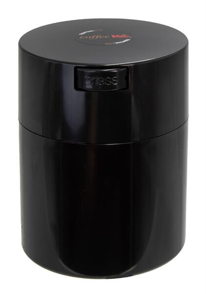 TightVac CoffeeVac Vakuum Kunstoffbehälter 0,8 Liter, schwarz