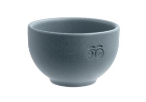 Mischschale "Choosypapers Eyes", Keramik Fjordblau