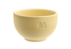 Mischschale "Choosypapers Eyes", Keramik,Sonnengelb