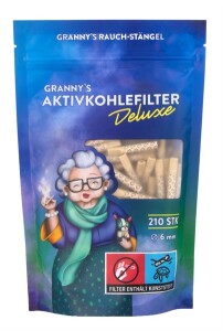 GRANNYS Weed Deluxe Aktivkohlefilter ø 6mm, 210er Packg.