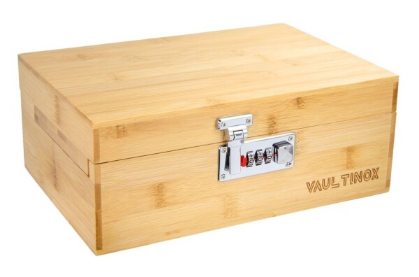 Bambus Stonerbox inkl. Grinder und Zubehör