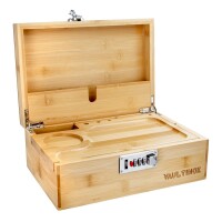 Bambus Stonerbox inkl. Grinder und Zubehör