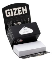 Gizeh EXTRA FINE (Black) Rolls Slim (44mm) + Tips