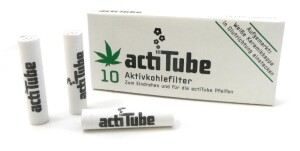 10 actiTube Aktivkohlefilter