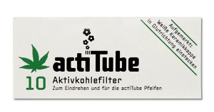 10 actiTube Aktivkohlefilter