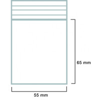 Tütchen - extra dick 55x65